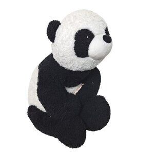 Large Black White Panda Plush Weighted Stuffed Animal 25"